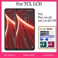 Original For TCL 10 5G / TCL 10 5G UW / TCL 10L / TCL 10 Plex  LCD Display Touch Screen Digitizer Pa