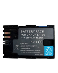 แบตเตอรี่ LP-E6  for canon EOS 5D MK III 5D MK II 6D 7D 70D 60D Replacement Battery  (0008)