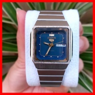 ĐỒNG HỒ PIN KIM TRÔI  - [ ĐỒNG HỒ HÀNG HIỆU ] Đồng hồ nam Seiko mặt vuông dây thép Size 36mm