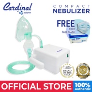 Indoplas Cardinal Compact Nebulizer - FREE 1 BOX OF FACE MASK!