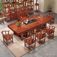 Office Large Chair Tea Table Home Tea Table Tea Desk Chair Tea Brewing Set Five-in-One Chinese Style