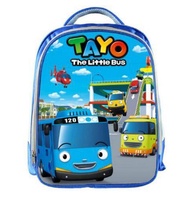 【SPOT EXPRESS】 《Gesh department store》TAYO Bus Blue School Bags for Teenagers Cartoon Cars 13 inch 3