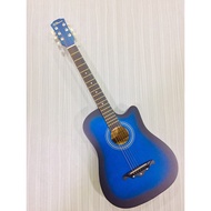 acoustic guitar with bag and acc