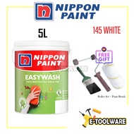 5L Nippon Paint Easy Wash 145 White