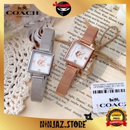 [100% Original ] Coach Cass Stainless Steel Women Watch Jam Tangan Perempuan Wanita 14503698 1450369