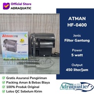 Latest Atman Hf-0400 Hang-On Filter Hob Hanging Aquarium Hanging Filter