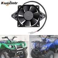 Nuoxintr Motorcycle Radiator Electric Cooling Fan Black For 150-250cc ATV Kart Quad Dirt ATV