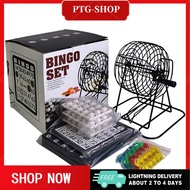PTG Bingo Deluxe Set Bingo Cage with Random Ball Selector