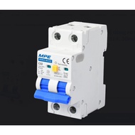 Genuine MPE RCBO2 2P 32A 40A 63A Anti-Shock CB
