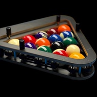 [PA] Precision-Engineered Billiard Rack System That Eliminates Gaps,Heavy Duty Solid Wood Billiard 8