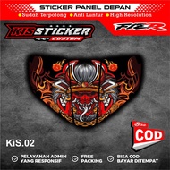 FIZ R FRONT TIE WING PANEL STRIPING STICKER FIZ R 2-STROKE AG STYLE COOL MOTIF KiS.02