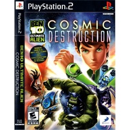 แผ่นเกมส์ Ben 10 Ultimate Alien Cosmic Destruction PS2 Playstation 2 คุณภาพสูง ราคาถูก