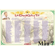 Sample 7 Confucius teaching wall paintings Size A0,A1,A2,A3