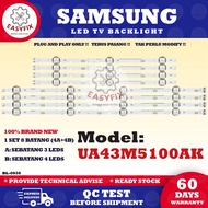 UA43M5100AK SAMSUNG 43 INCH LED TV BACKLIGHT ( LAMPU TV ) UA43M5100 43M5100AK 43M5100