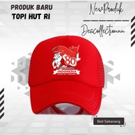 80th Anniversary of INDONESIA TRUCKER Hat / 80th Anniversary of the Republic of INDONESIA Mesh Hat