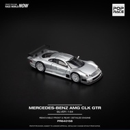 1/64 Pop Race Mercedes-Benz AMG CLK GTR Silver