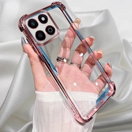 For Honor X6C Case Shockproof Electroplated TPU Phone Casing For Honor X6C HonorX6C NIC-LX1 NIC-LX2 