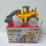 二手 全新 迷你工程車玩具  挖土機 益智游戲 兒童玩具 拖拉機卡車