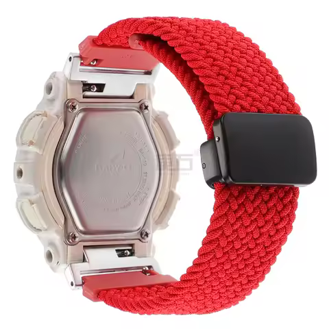 Braided Solo band Strap for Casio BABY-G BGD-140 BGD-500 BGD-501 BGD-560 BGD-5000