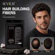 SEVICH Hair Building Fiber Powder Spray-Black (100g)