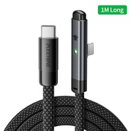 Plextone Gaming Charging 66W Type C To Type C 20W Type C to iP Elbow Design Gaming Cable