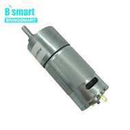 Bringsmart JGB37-550 Customized DC Deceleration Motor 12V DC High Torque Slow Speed Motor Speed Reve