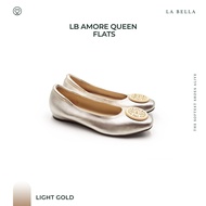 LA BELLA รุ่น LB AMORE QUEEN FLATS - LIGHT GOLD