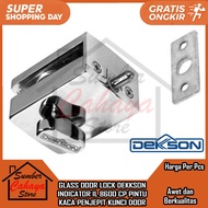 Glass Door Lock Dekkson Indicator Il 8600 Cp Glass Door Clamp Lock Lawang Kaco Thumbtrun Type Dekson