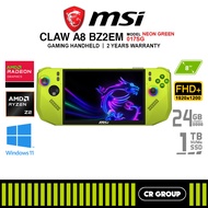 MSI Claw A8 BZ2EM-017SG - AMD Ryzen Z2 Extreme - AMD Radeon 890M - 24GB RAM - 1TB SSD (2Yrs MSI Warr