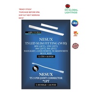 LED T5 Tube Light Complete Set Celling Light Energy saving 1ft/ 2ft/ 3ft/ 4ft (DL/WW)