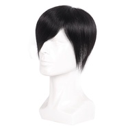 rambut palsu lelaki Wig Men's rough body, handsome top hair patch, men's light invisible wig piece, 