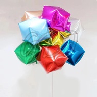 JUMBO Foil Balloons Square / Cube Cube / Square 4D - 22inch / 56cm