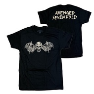 AVENGED SEVENFOLD A7X T-SHIRT HELL BAT Pattern (BLACK)(2025) USA Licensed