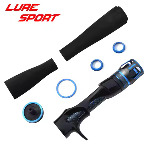LureSport FCS Reel Seat EVA Grip Butt Winding Check Kit Rod Building components Repair DIY Accessori