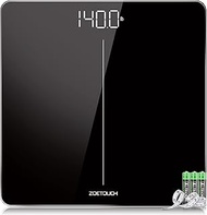 1byone Bathroom Scale, Digital Body Weight Scale, High Precision Measurements, 400 Pounds 180kg Max,