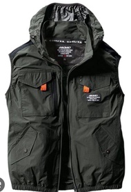 B仔Burtle AC1154 綠色背心風扇衫