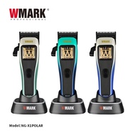 WMARK NG-X1POLAR magnetic levitation vector motor DLC material hair clipper with charging base 10000