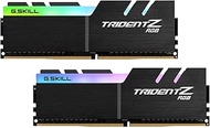 G.Skill Trident Z RGB Series 16GB (2 x 8GB) 288-Pin SDRAM DDR4 4000 (PC4-32000) CL18-22-22-42 1.35V Dual Channel Desktop Memory Model F4-4000C18D-16GTZRB