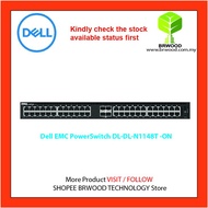 DELL EMC POWERSWITCH N1148T-ON 48G C/W 2 SFP SWITCH