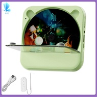Portable Home CD Music Player+Remote Control Bluetooth 5.1 CD Player Dust Cover Radio Display for Ki