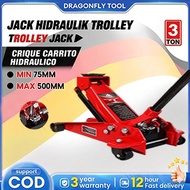 Jack Kereta Bicu Kereta3 Ton Hydraulic Floor Jack Car Jack Car Lifting Membaiki Kereta Tukar Tayar