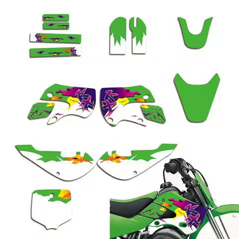 For Kawasaki KX65 2000-2020 2021 2022 2023 KX110 2000-2009 KX 65 110 Motorcycle Sticker Graphic Deca