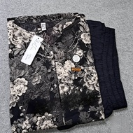 COD - Setelan Dewasa Combinasi Baju Setelan Wanita Rayon Motif Bunga Viral