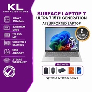 NEW Microsoft Surface Laptop 7 Ultra 7 268V 32GB RAM 1TB SSD 16"OLED Touch AI Copilot+Business AI La