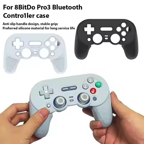 Silicone Protective Skin Case For 8BitDo Pro 3 Controller Gamepad Rubber Skin Cover For 8BitDo Pro 3