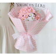 Forget me not/ finished big flower bouquet