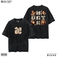 TISSATSU AESPA AE DRTWRK Oversize Washed T-Shirt Kpop Wash Slimfit T-Shirt/ AESPA-25/
