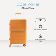 Case Valker Signature Hana 24 inches Unbreakable Polypropylene TSA PP Luggage Bag (24 )