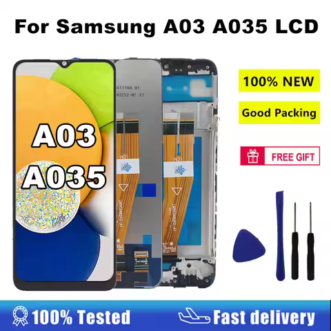 6.5" For Samsung Galaxy A03 A035 LCD Display Touch Screen Digitizer Assembly For Samsung SM-A035F/DS