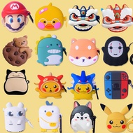 Same Day = Suitable for SoundPEATS Peat Air3 Protective Case Real Earphone Case Cartoon Peat air3 Bo